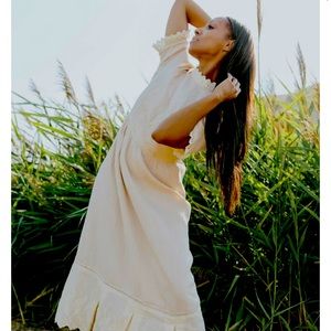 SALT Brooklyn Heights Textured Gauze Dress XXS